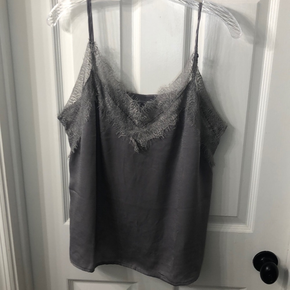 Lace Silk Tank